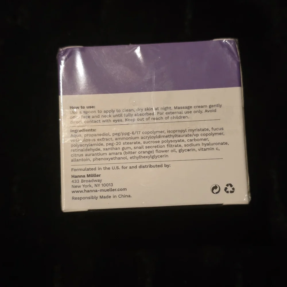 Hanna Müller Collagen Boost Cream Anti-aging Face Moisturizer NIB‎ expired 03/25